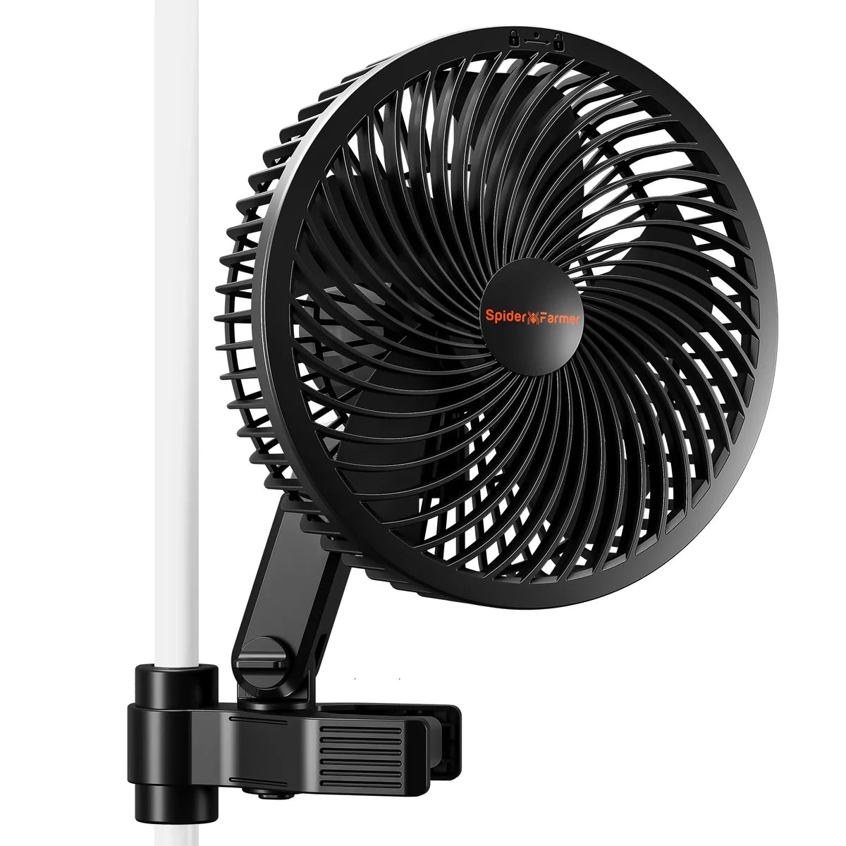 Spider Farmer Smarter Schwenkventilator mit Stangenclip Ø 15 cm 8 Watt