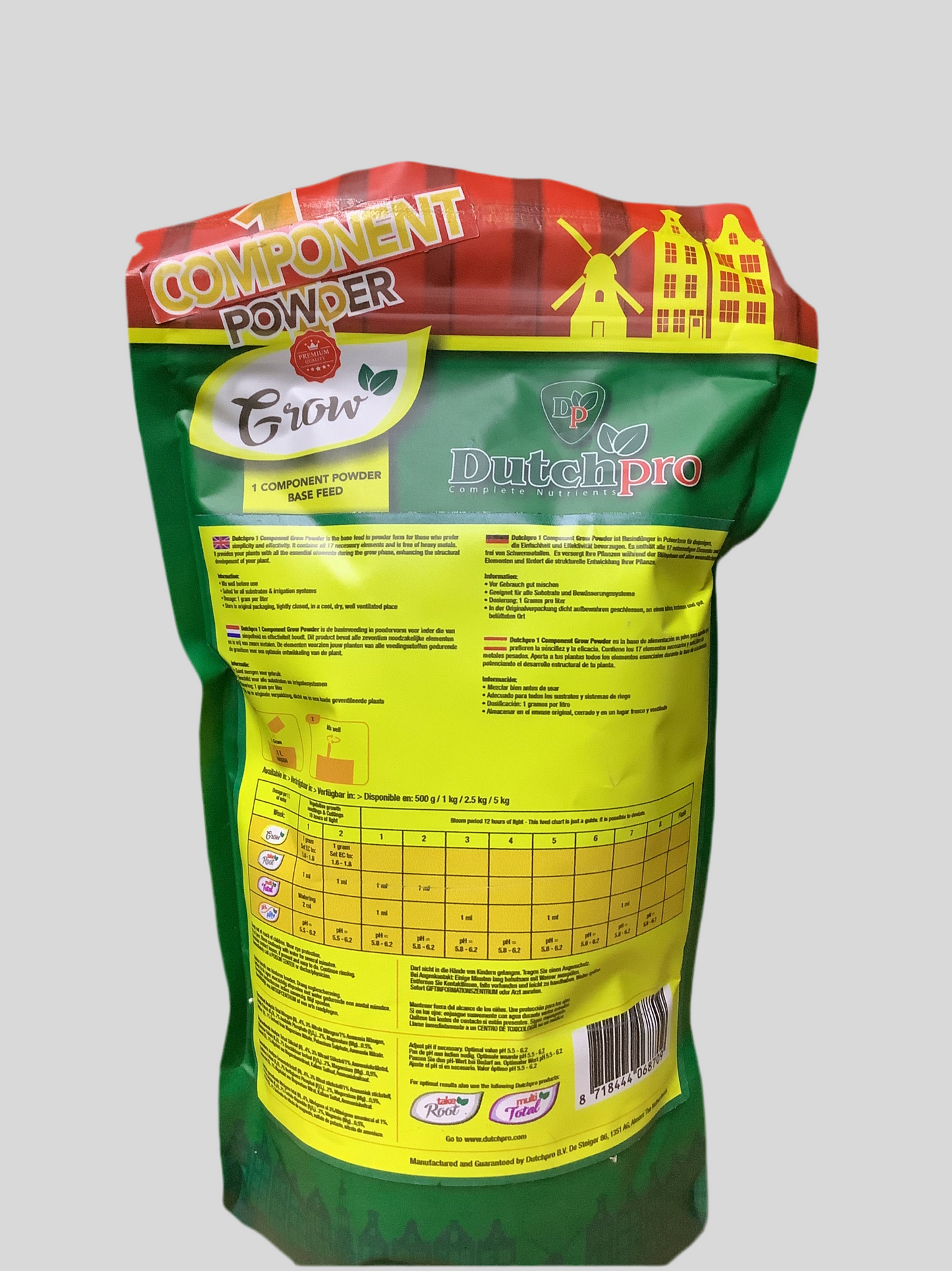 DutchPro 1 Komponent Pulver Grow