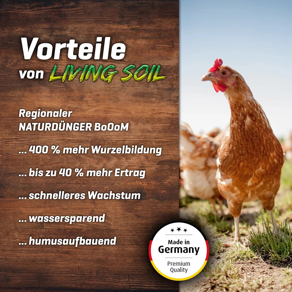 Plant BoOom - Living Soil - Organischer Dünger