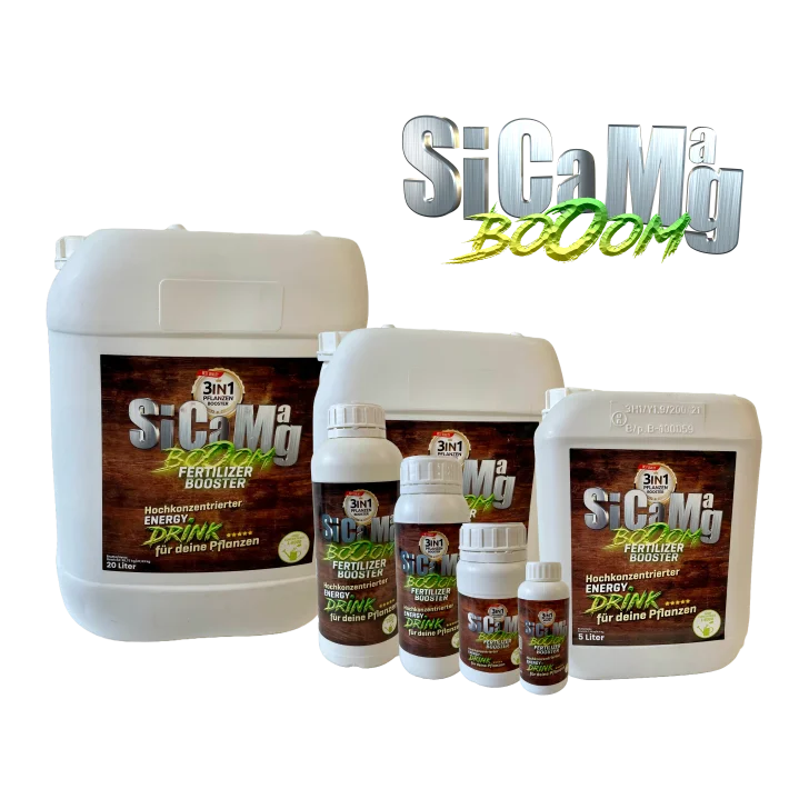 SiCaMag BoOoM - 3-in-1 Pflanzenbooster mit Silizium, Kalzium & Magnesium