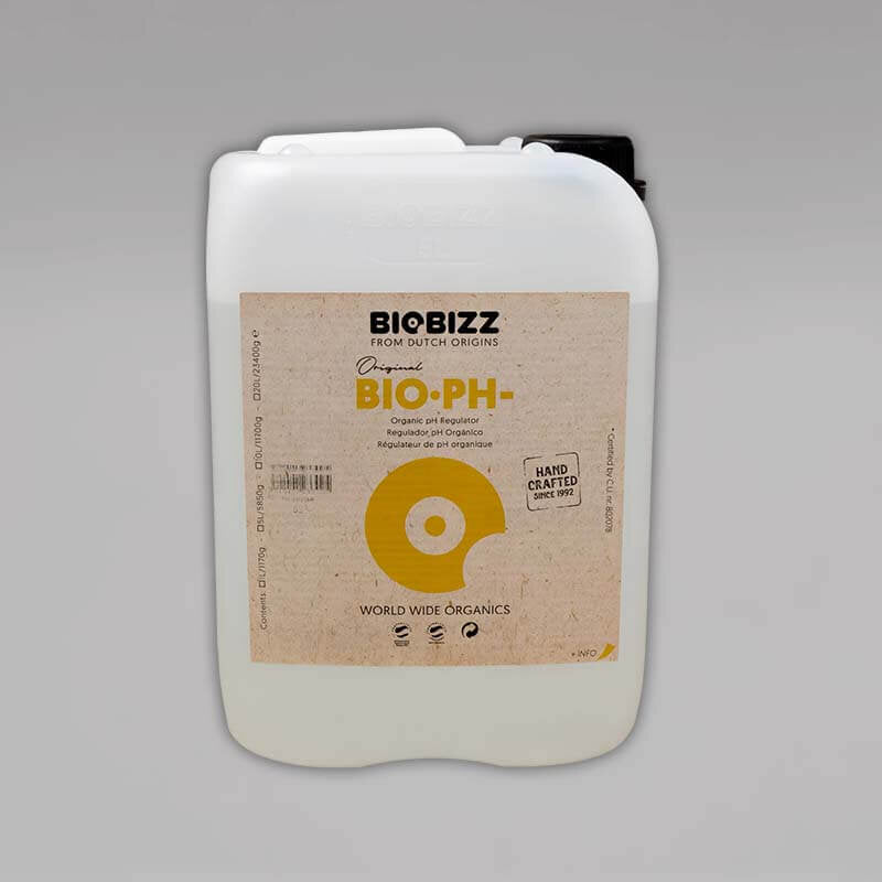 BioBizz pH- Minus, organischer pH Senker, 250ml, 500ml, 1L, 5L oder 10L