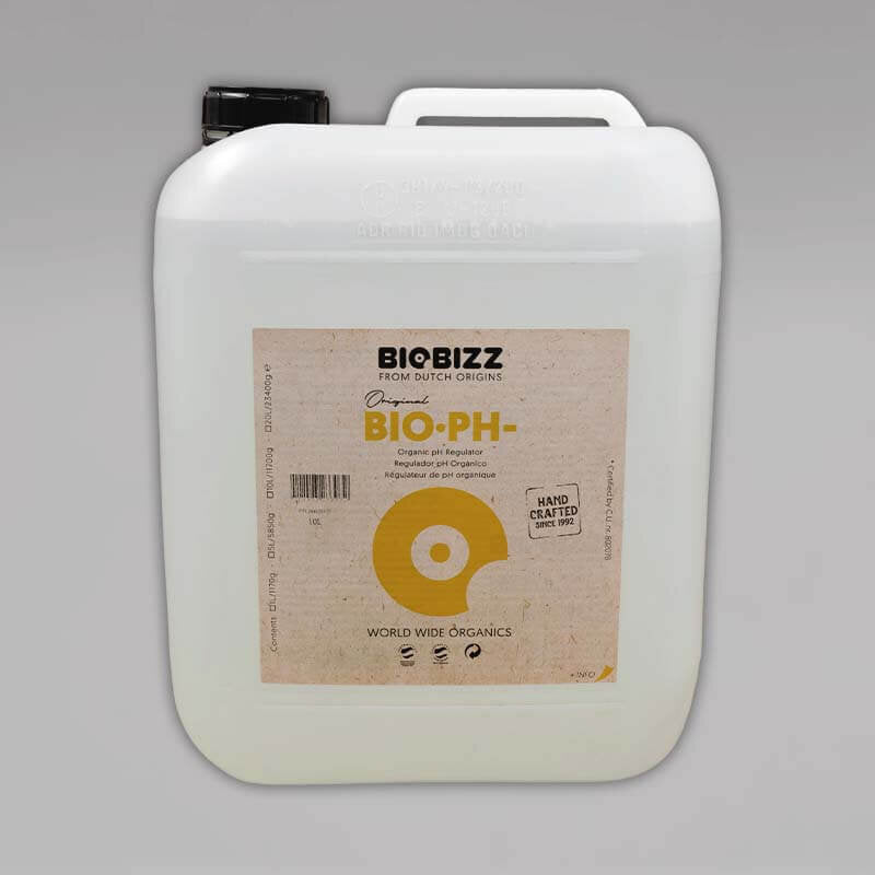 BioBizz pH- Minus, organischer pH Senker, 250ml, 500ml, 1L, 5L oder 10L