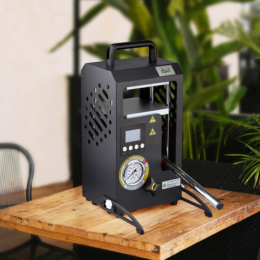 KP-10 Rosin-Presse bis 700 Watt und 10 Tonnen Für höchste Ansprüche