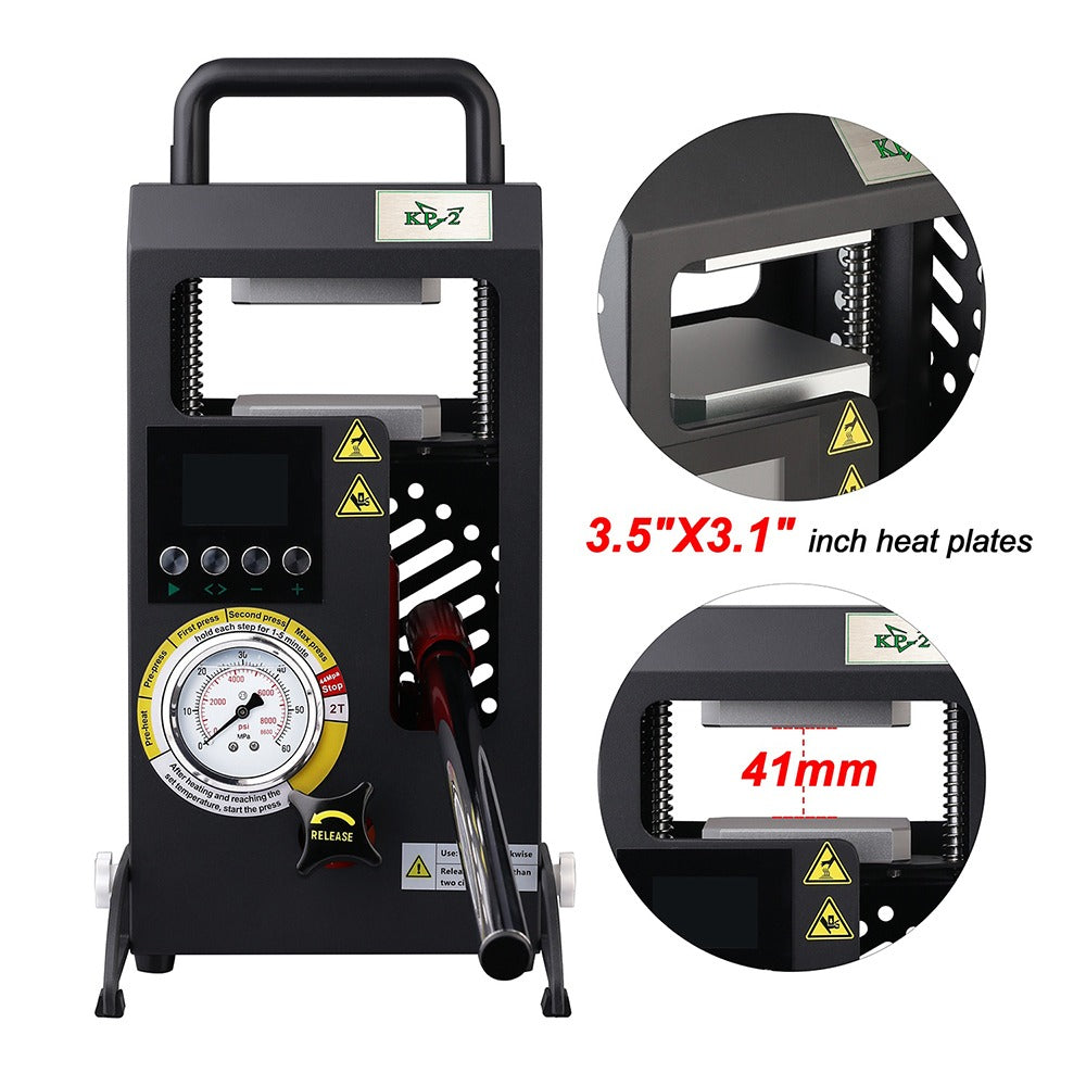 KP-2 Rosin-Presse bis 700 Watt und 2 Tonnen Kompakt und preiswert