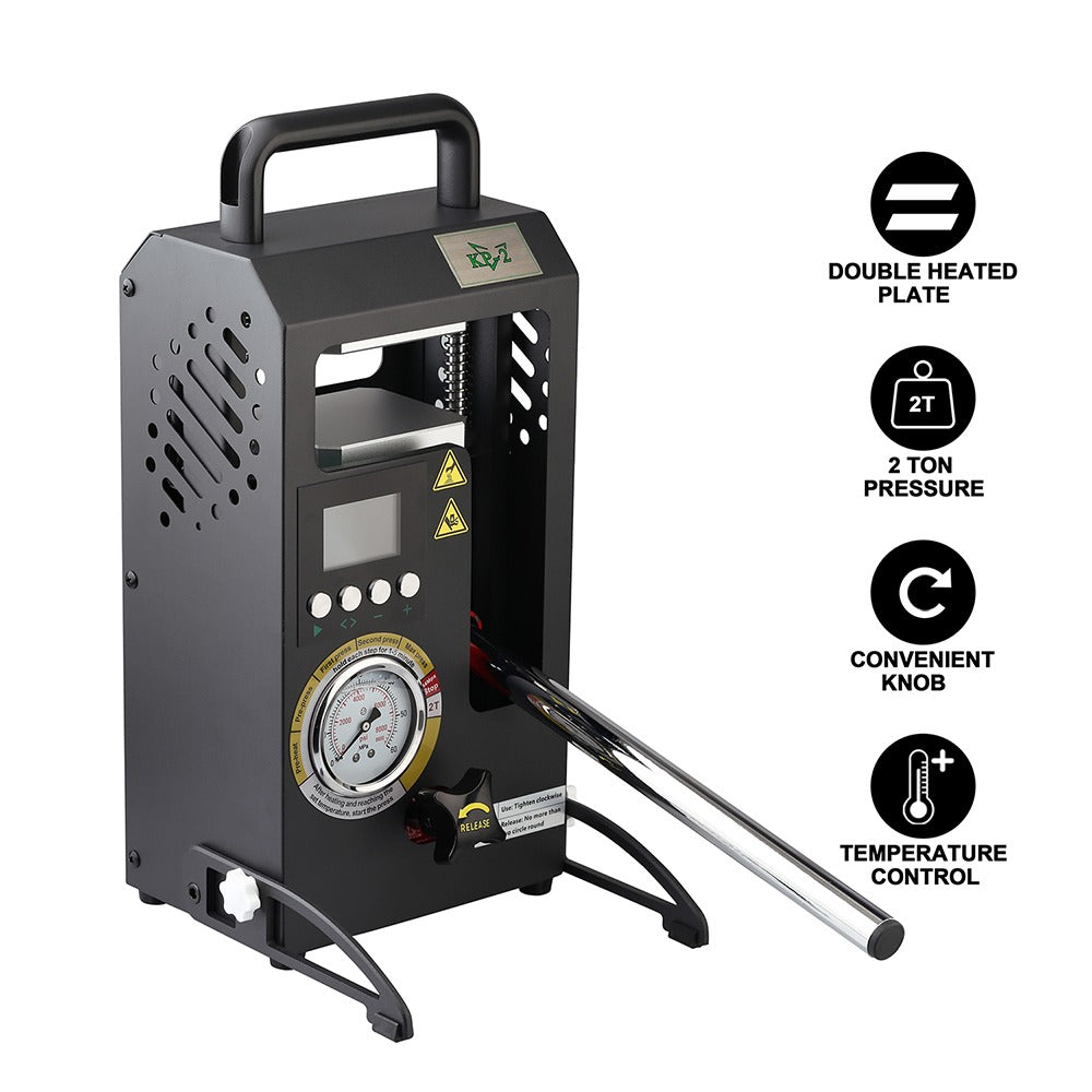 KP-2 Rosin-Presse bis 700 Watt und 2 Tonnen Kompakt und preiswert