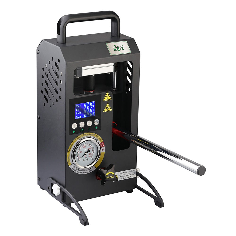 KP-2 Rosin-Presse bis 700 Watt und 2 Tonnen Kompakt und preiswert