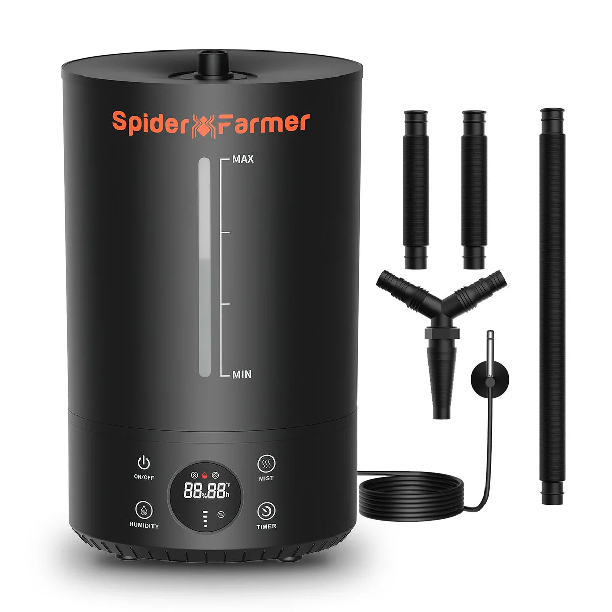 Spider Farmer Luftbefeuchter mit 4 Nebelstufen und 6 Liter Tank