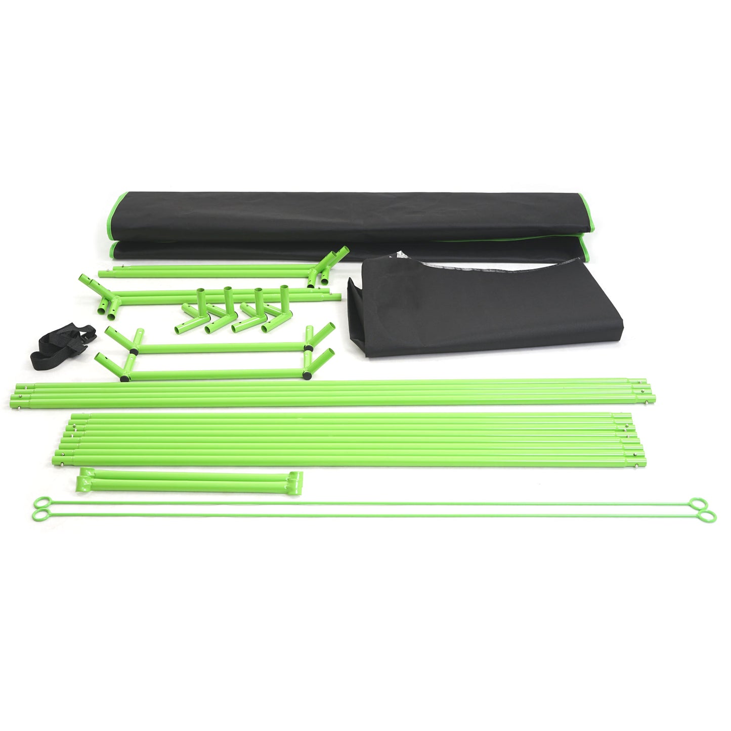 Zelsius Grow Tent 120 x 120 x 180 cm Schwarz/Grün Pflanzenzucht Indoor