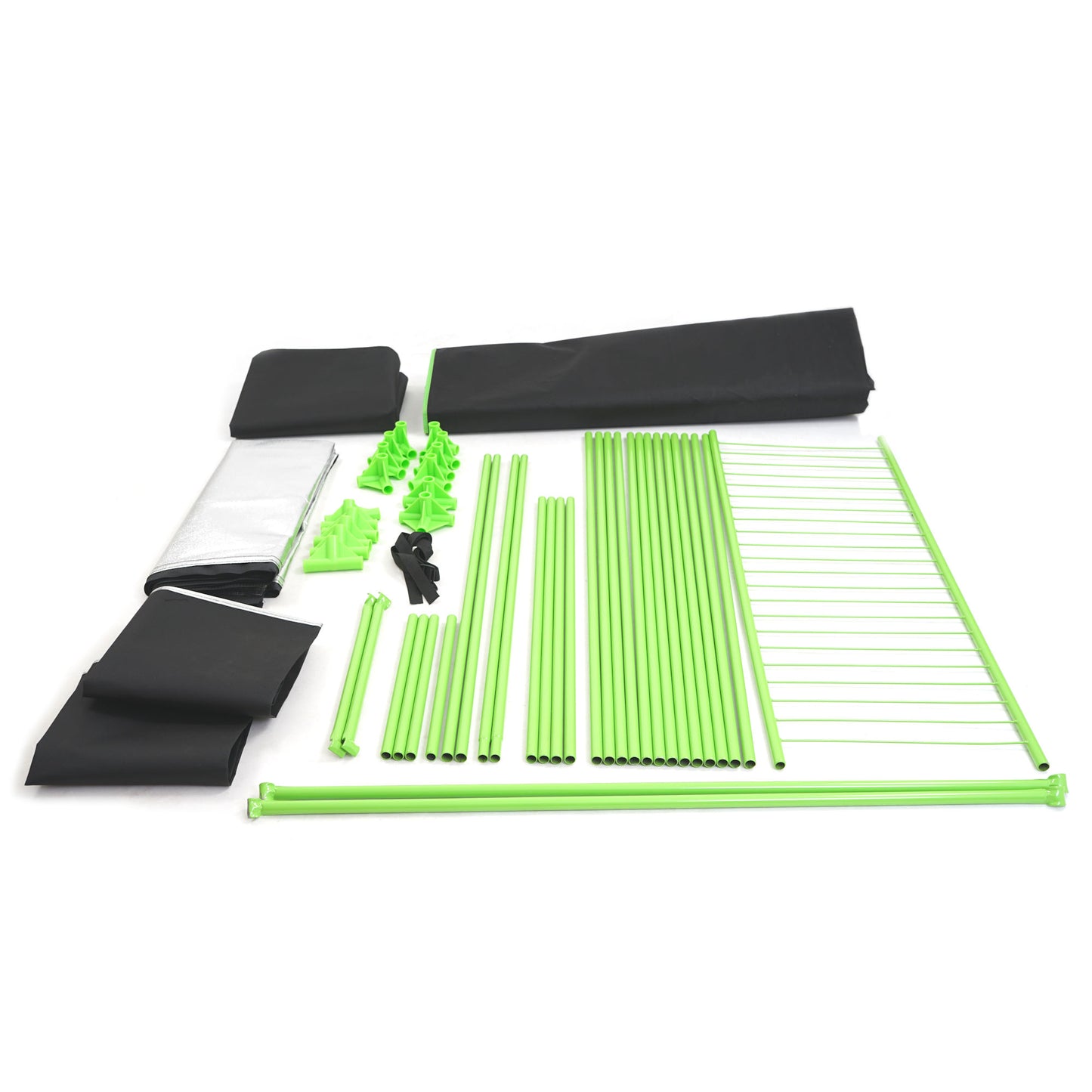Zelsius Grow Tent 160 x 120 x 205 cm schwarz/grün Pflanzenzucht Indoor