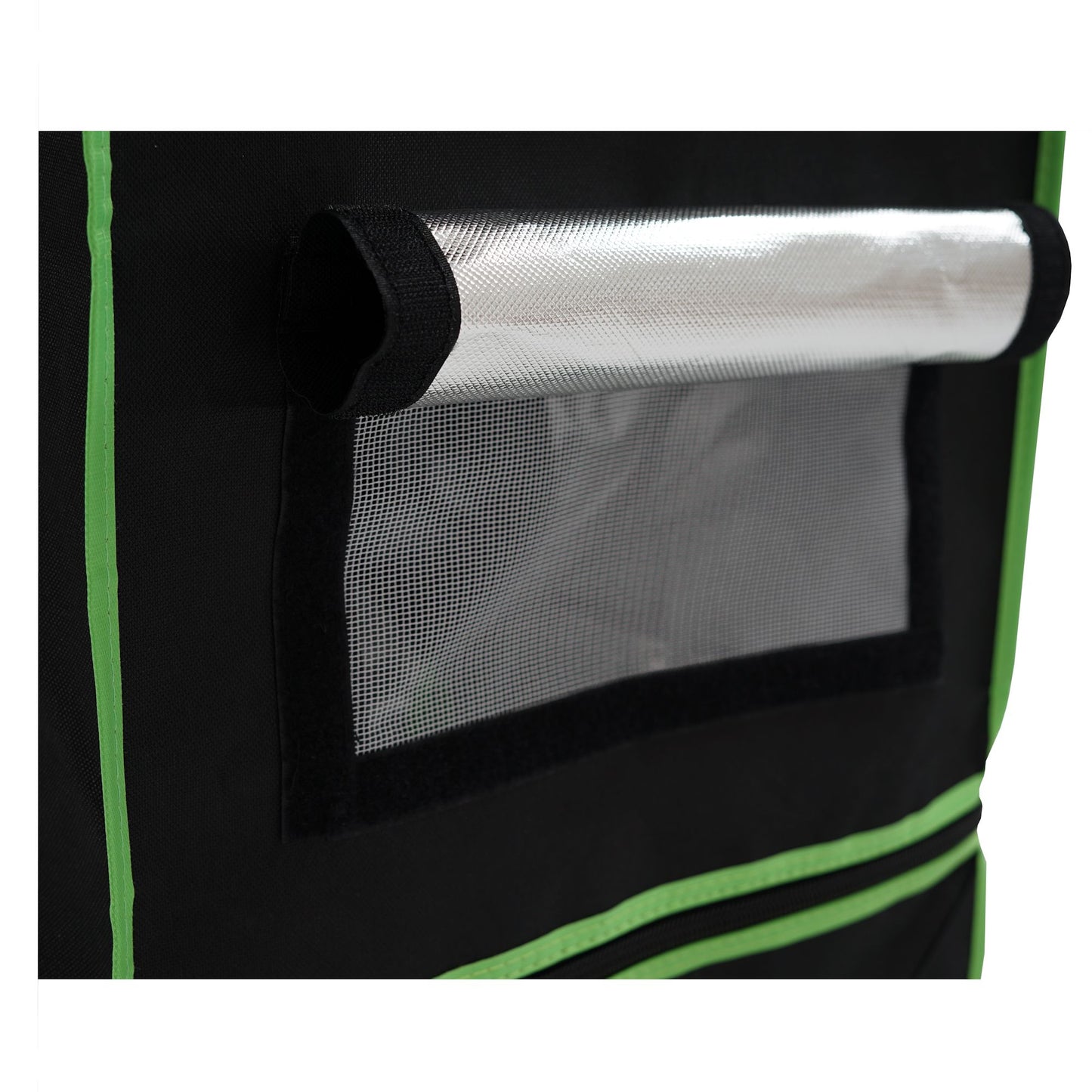 Zelsius Grow Tent 90 x 60 x 135 cm Schwarz/Grün Pflanzenzucht Indoor