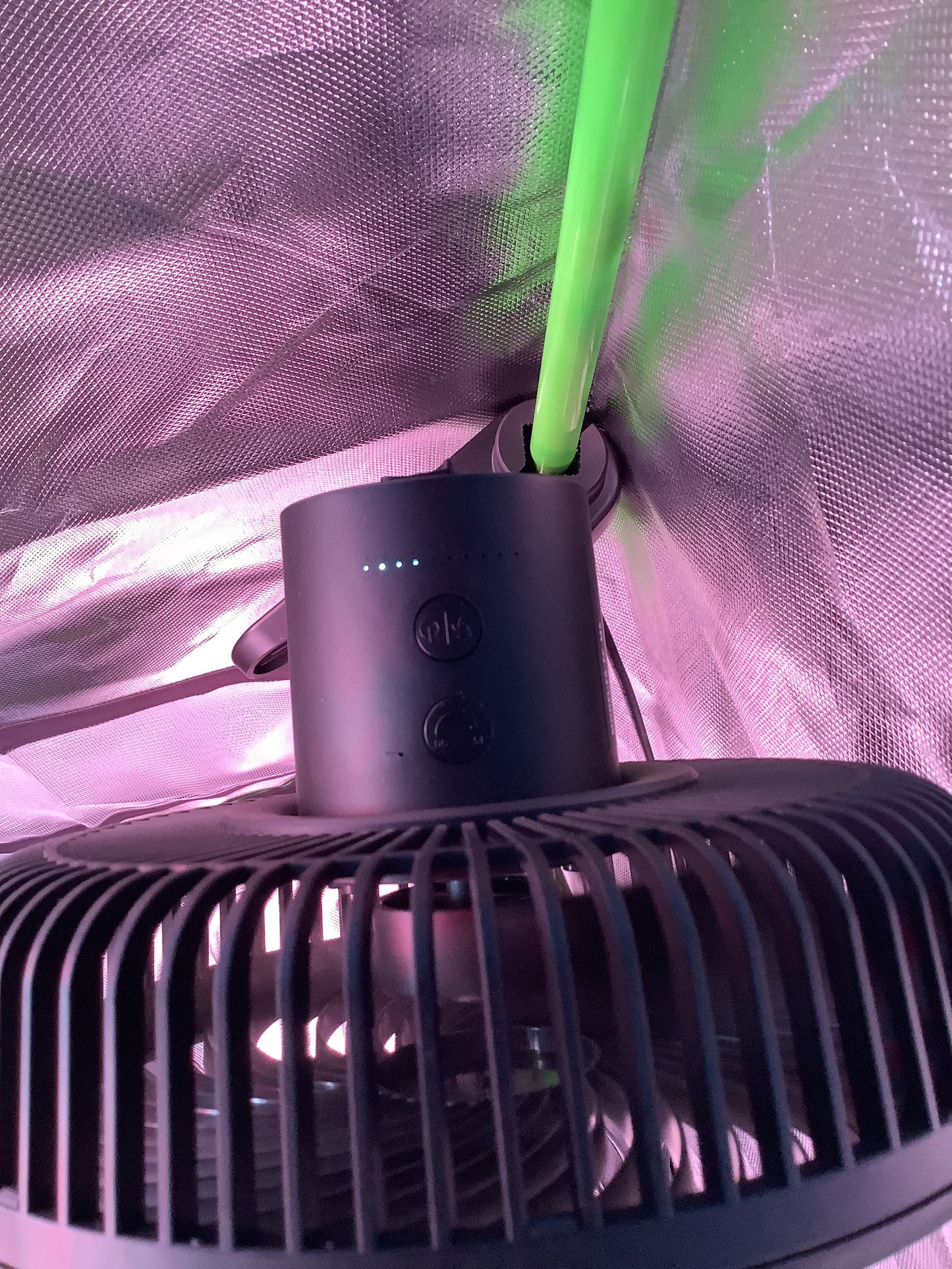 GLG - Green Luxury Grow Oszillierender Clip-Ventilator 153mm 10W