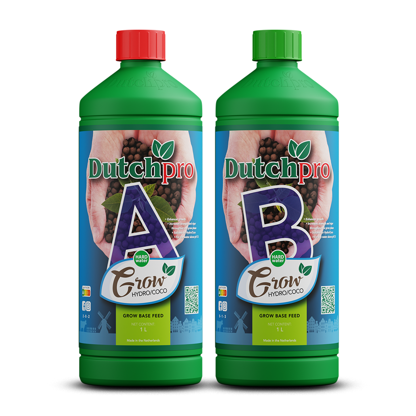 DutchPro Original Hydro/Cocos Grow A & B, HW, 1L-5L