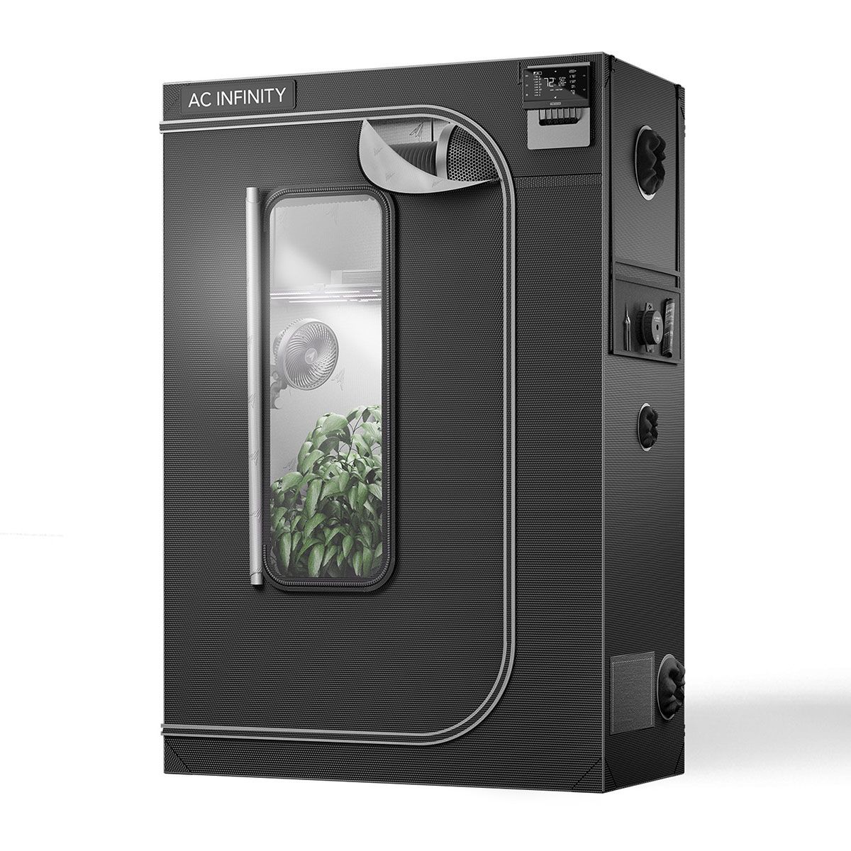 AC Infinity CLOUDLAB 642, Advance Grow Zelt 120 x 60 x 180 cm, 2000D Diamant-Mylar-Gewebe