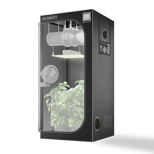 AC Infinity CLOUDLAB 722 (Gen 2), Advance Grow Zelt 60 x 60 x 180 cm, 2000D Diamant-Mylar-Gewebe