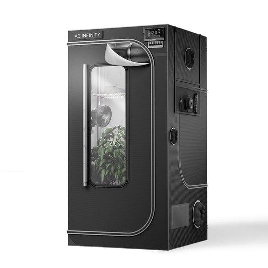 AC Infinity CLOUDLAB 733, Advance Grow Zelt 90 x 90 x 180 cm, 2000D Diamant-Mylar-Gewebe