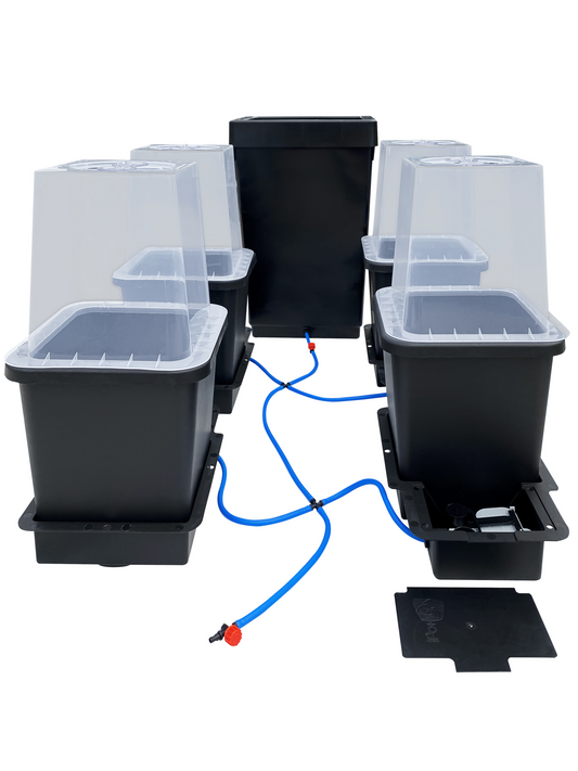 AutoPot 1Pot 4-Topf-System inkl. 47L Wasserfass & Propagator-Deckel