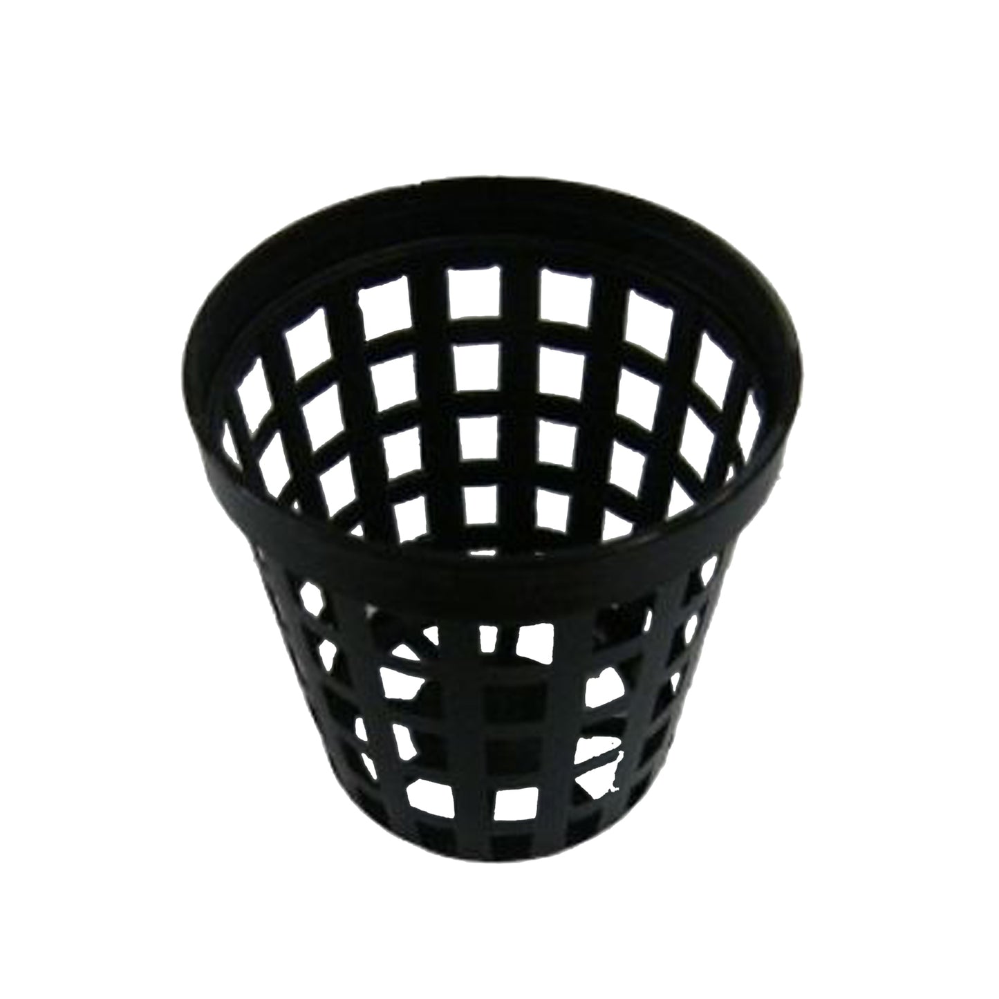 Gitternetztopf - schwarz, ø 8 cm.