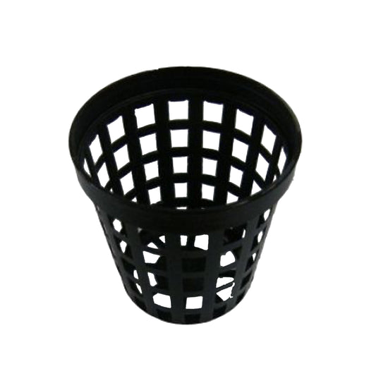 Gitternetztopf - schwarz, ø 8 cm.