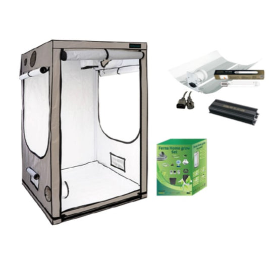 Growbox Komplett 100x100x200cm + Leuchte nach Wahl