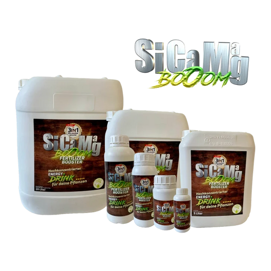 SiCaMag BoOoM - 3-in-1 Pflanzenbooster mit Silizium, Kalzium & Magnesium