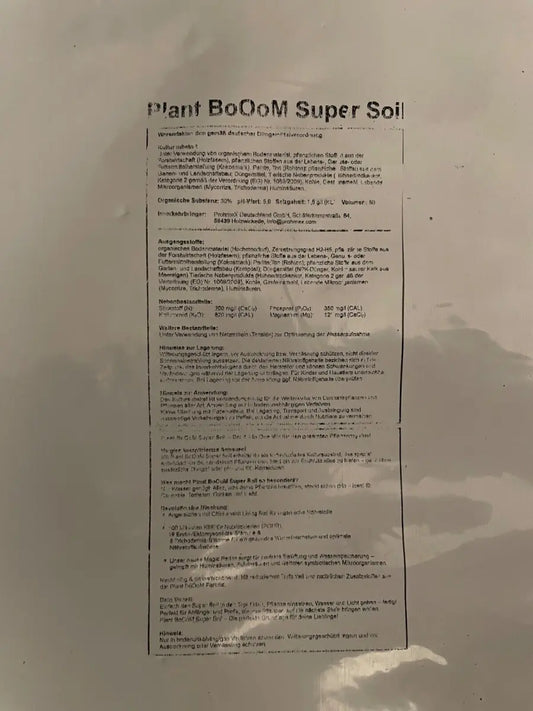 Plant BoOom SuperSoil-Mix 50 Liter