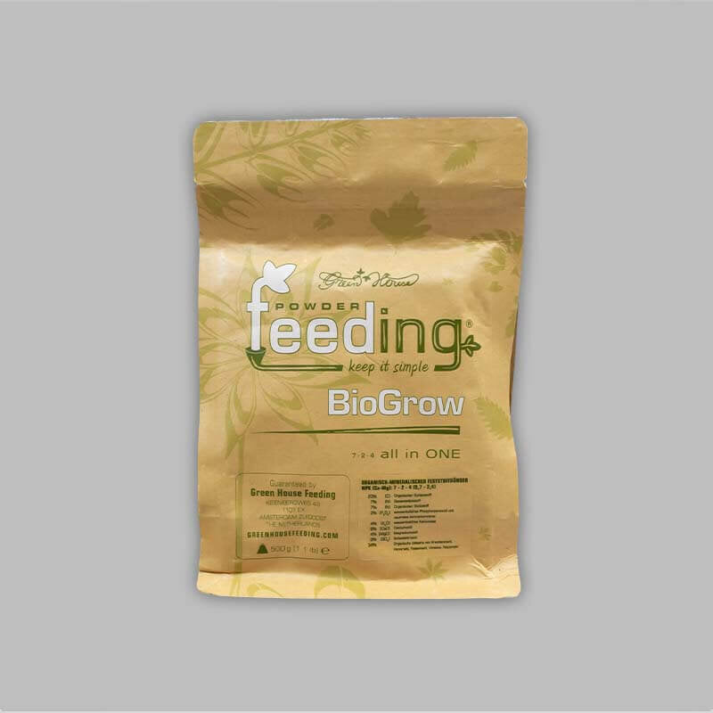 Green House Powder Feeding BioGrow 125g, 500g, 1kg oder 2,5kg