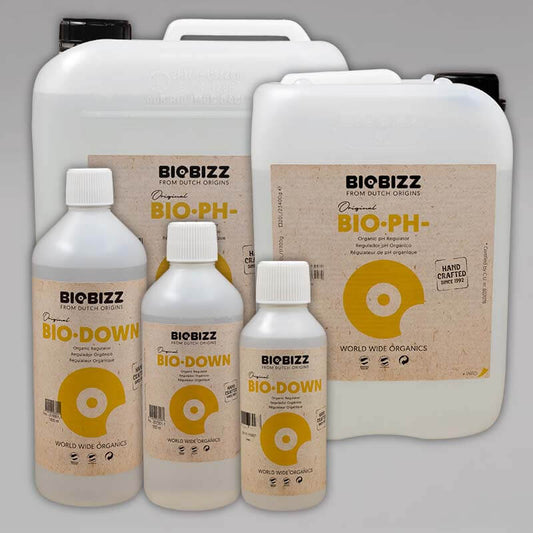 BioBizz pH- Minus, organischer pH Senker, 250ml, 500ml, 1L, 5L oder 10L