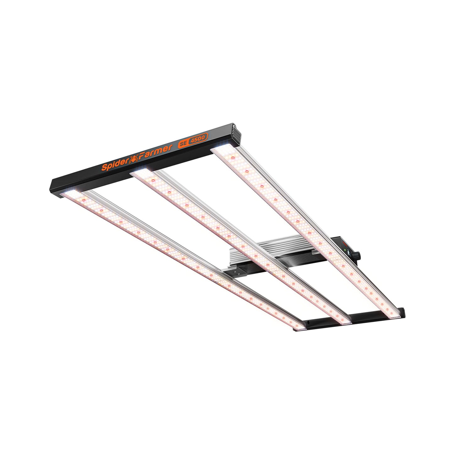 Spider Farmer SE4500 320W LED-Pflanzenlampe, dimmbar für 70x140cm mit Bluetooth- und WLAN-App-Steuerung (Pflanzenlampe)