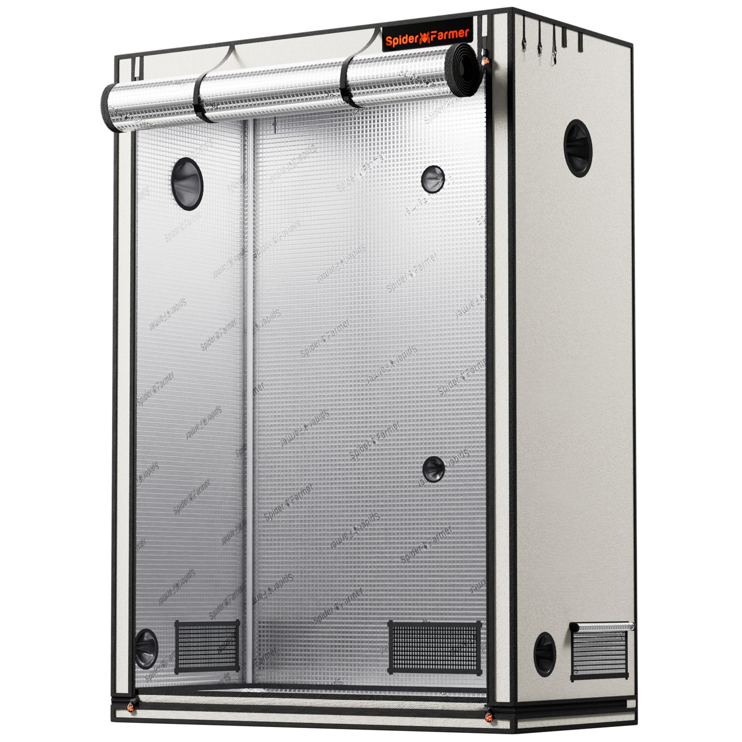 Spider Farmer 140x70x200cm Pro Indoor Grow Zelt (2026) – Hochreflektierende Pflanzenzuchtbox mit 2000D-Folie