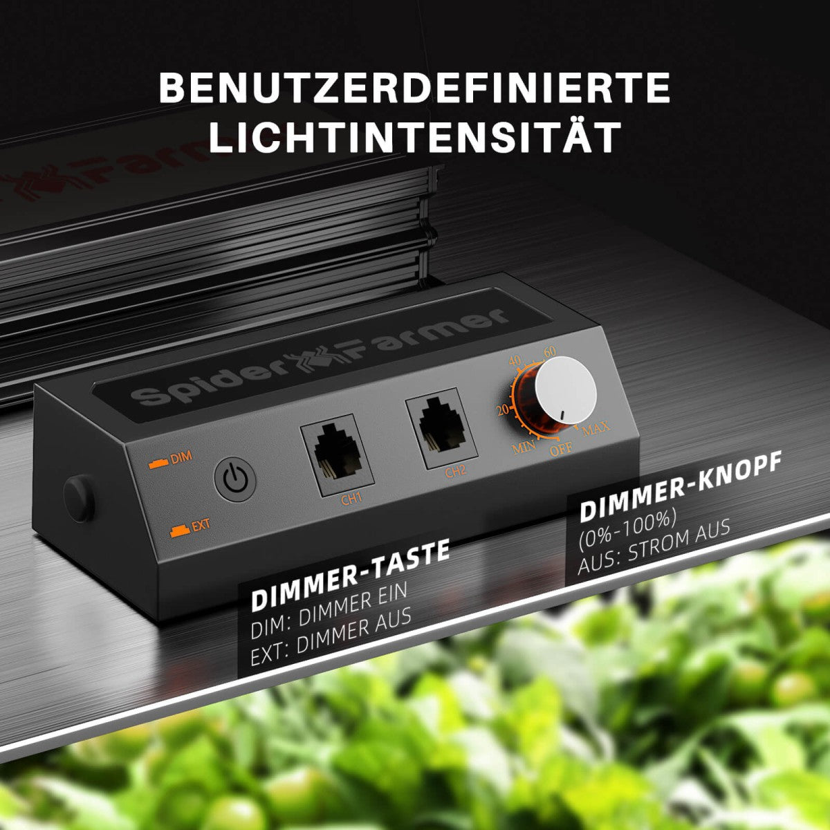 2er-Pack | Neue Spider Farmer® SF1000 LED-Pflanzenlampe (2026) für 70x140cm Zelte (3-6 Pflanzen)