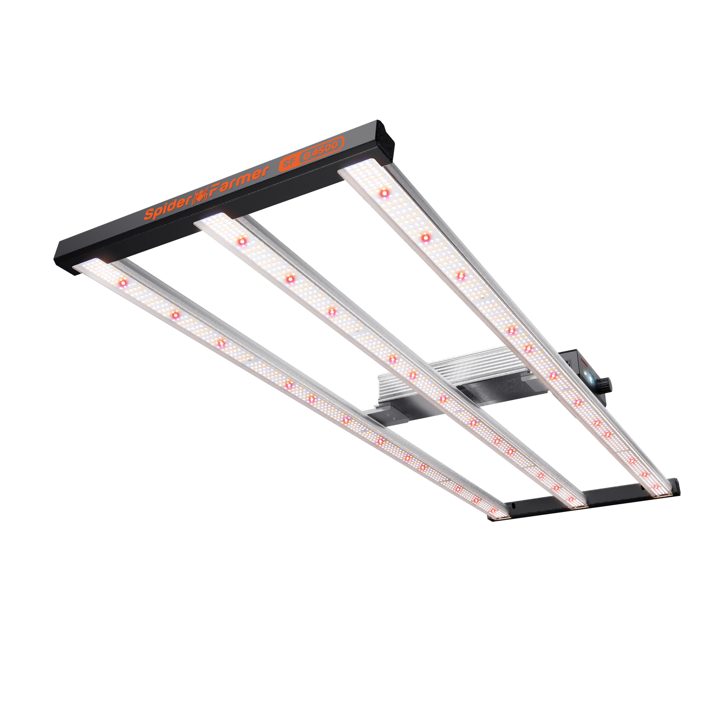 Spider Farmer® G4500 320W WiFi & Bluetooth App-gesteuerte LED-Pflanzenlampe Vollspektrum, dimmbar, für 70x140cm Growzelt