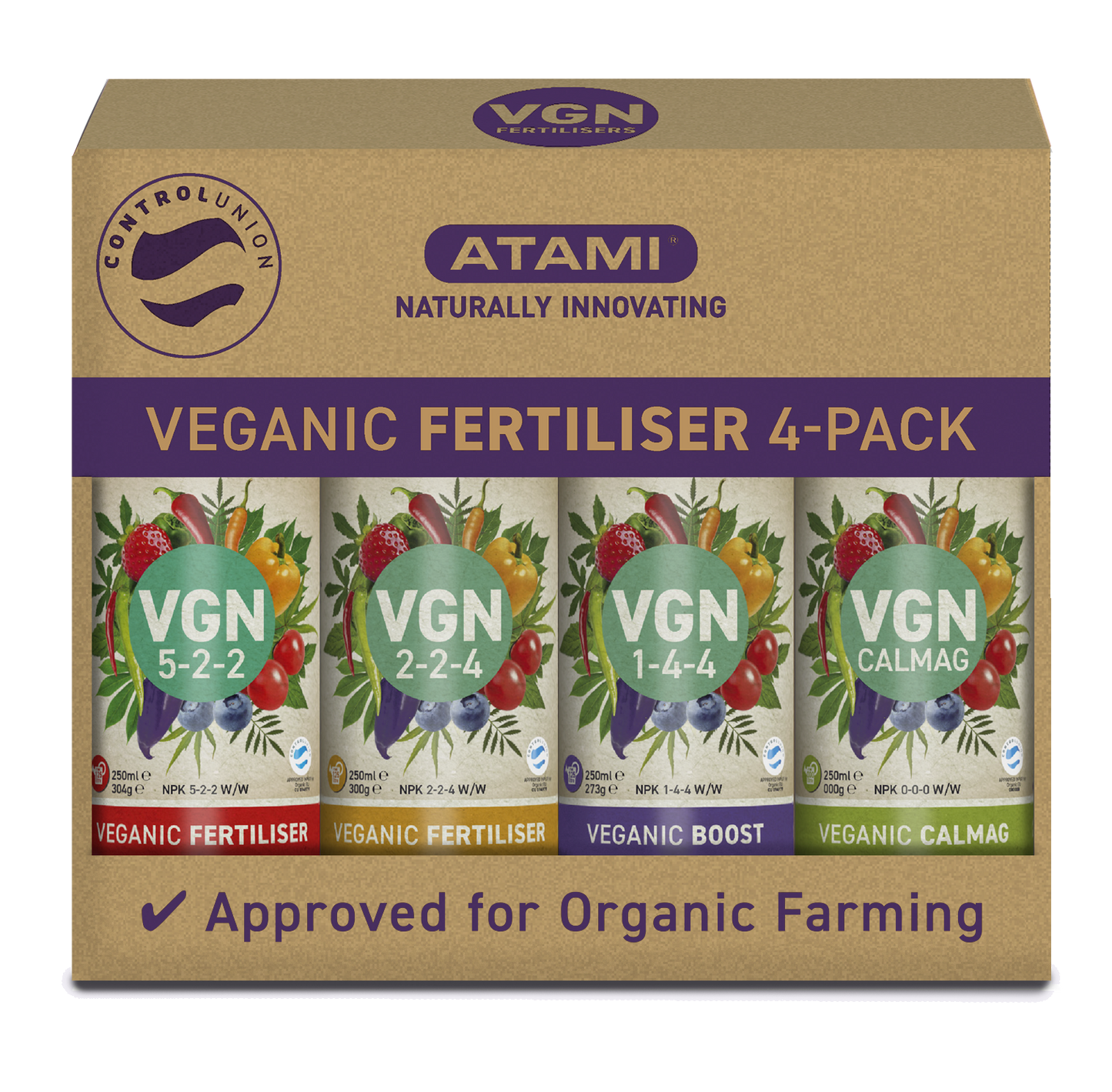 ATAMI Starterpack VGN 4-Pack