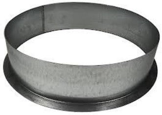 Anschlussflansch Metall 100 - 450 mm