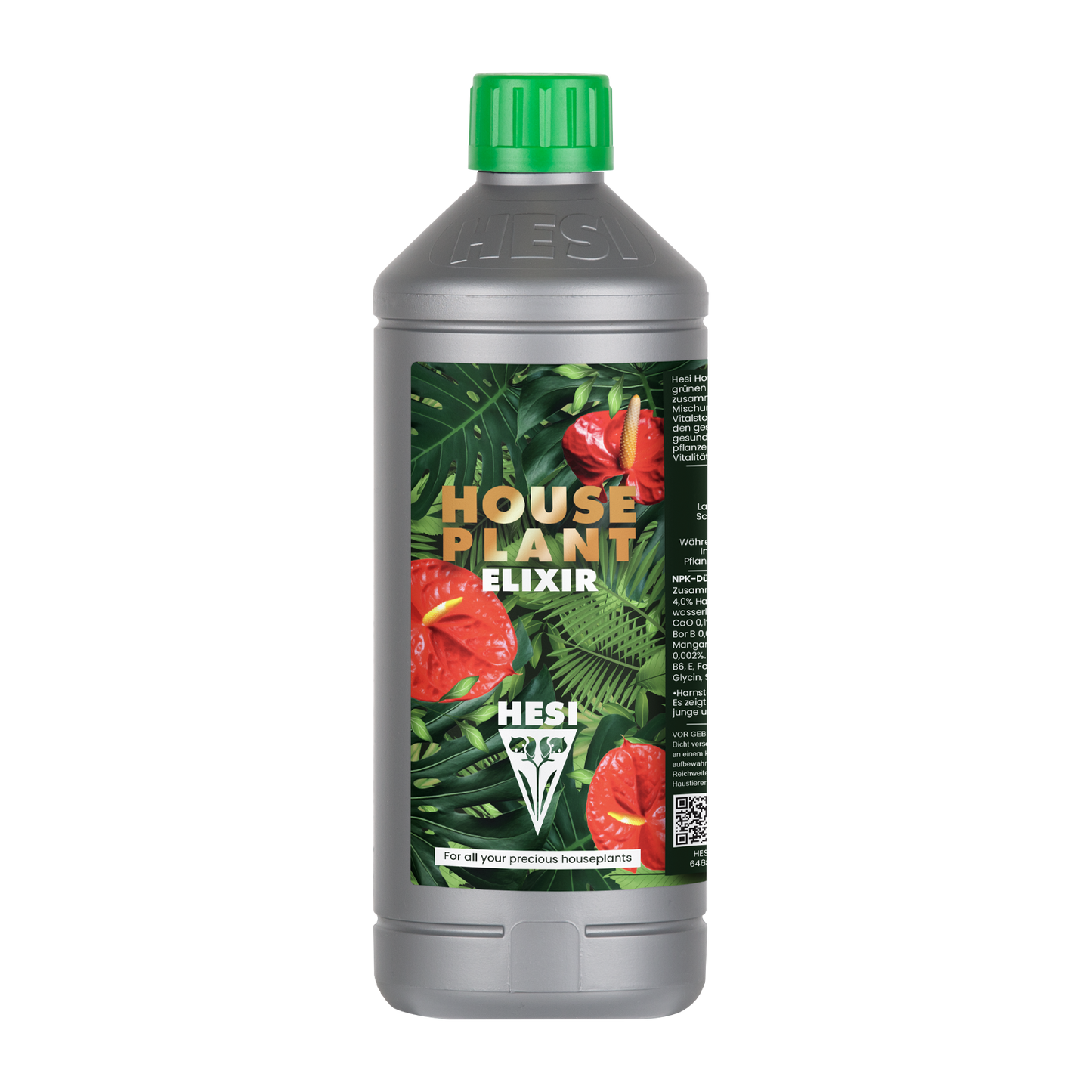 HESI Houseplant Elixir, Dünger für Hauspflanzen, 500ml, 1L, 2,5L, 5L oder 10L