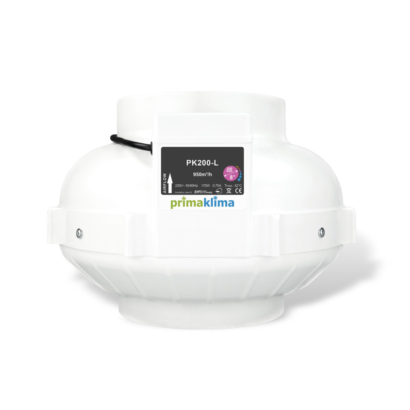 Prima Klima Abluftventilator, 280-1300 m³/h