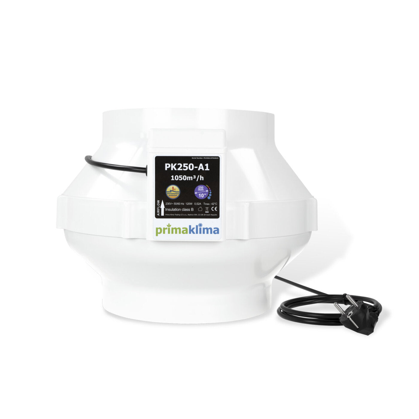 Prima Klima Abluftventilator, 280-1300 m³/h